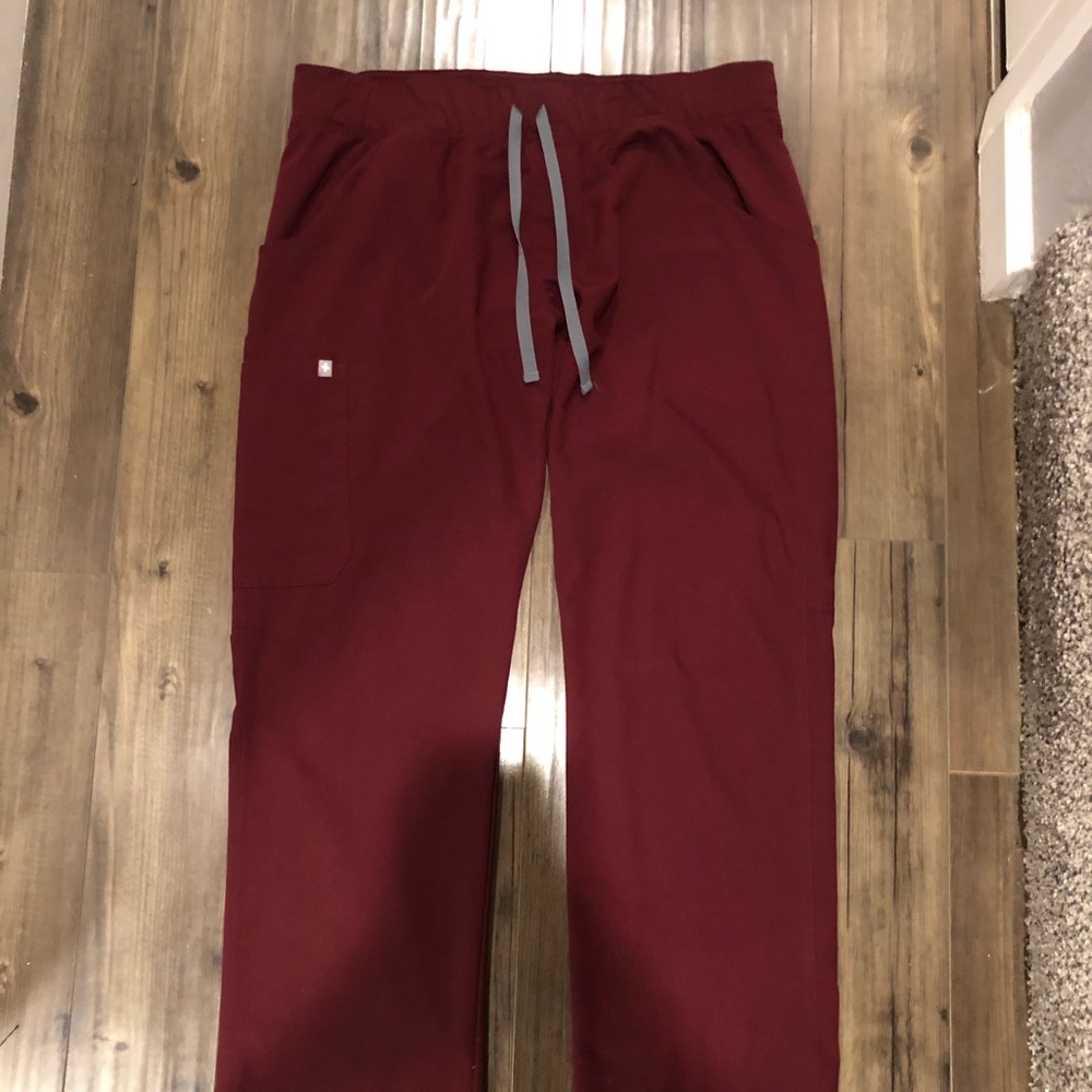 Figs Kade Scrub Pants *Burgundy*